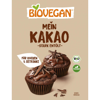 Kakaopulver stark entölt