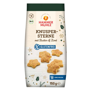 Knuspersterne glutenfrei