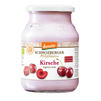 Joghurt Kirsche 500g im Glas