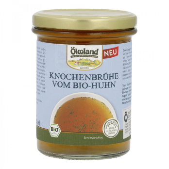 Knochenfond vom Huhn im Glas