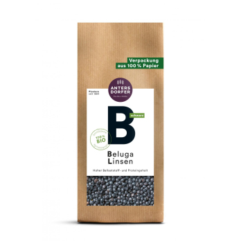 Belugalinsen schwarz