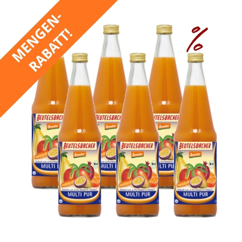 6x Multi-Pur Tropensaft Beutelsbacher