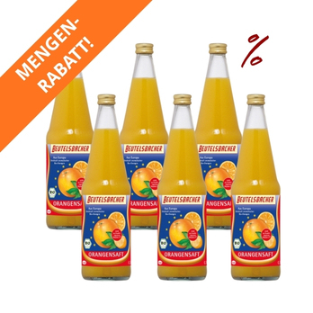 6x Orangensaft Direktsaft Europa Beutelsbacher