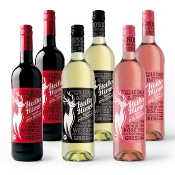 1 Kasten heißer Hirsch