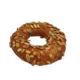 Dinkellaugenbagel mit Kürbiskernen