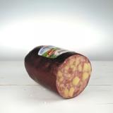 Almwurst mit Bergkäse