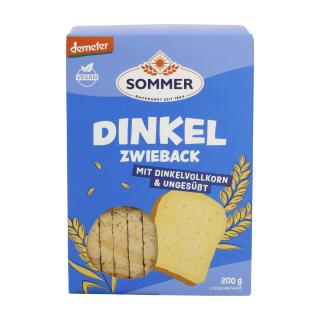 Dinkel-Zwieback ungesüßt