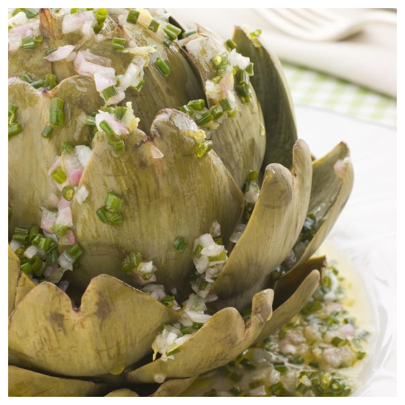 Artischocken mit Vinaigrette