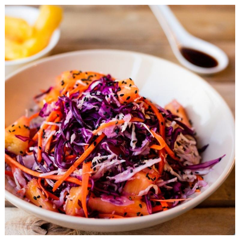 Blaukrautsalat mit Orangen