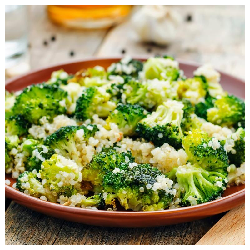 Brokkoli in Knoblauchbutter