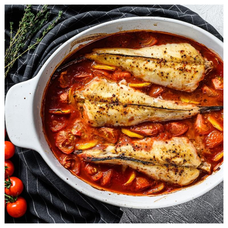 Fischfilet mit Bärlauch-Kruste