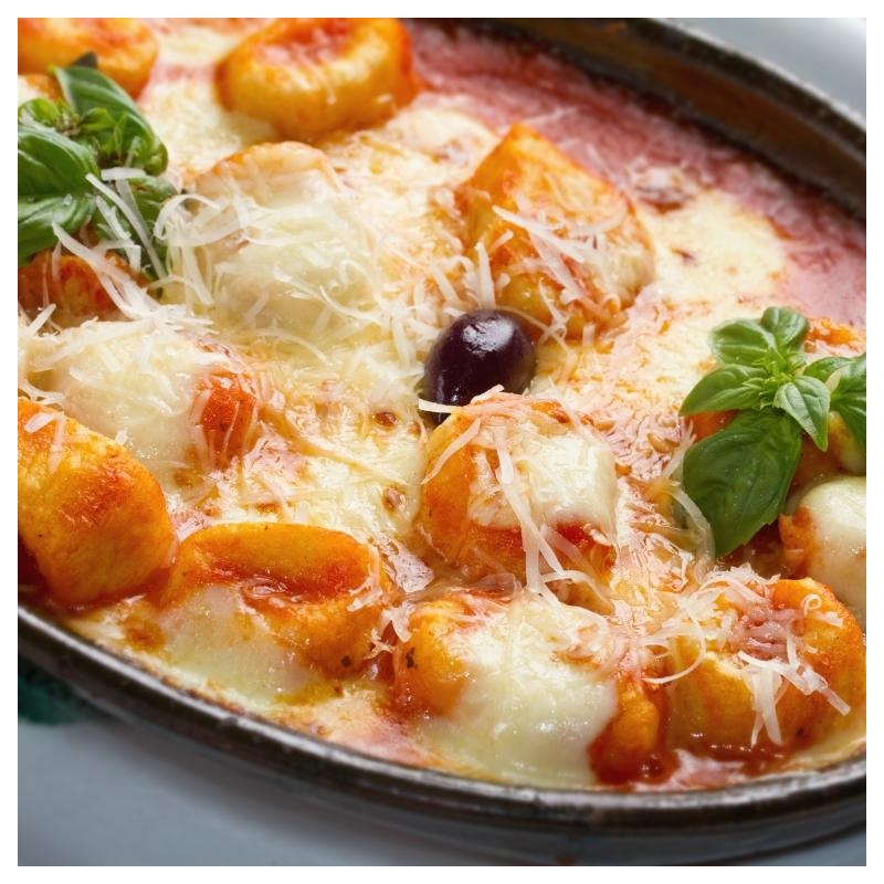 Gnocchi in Paprika-Tomaten-Sauce