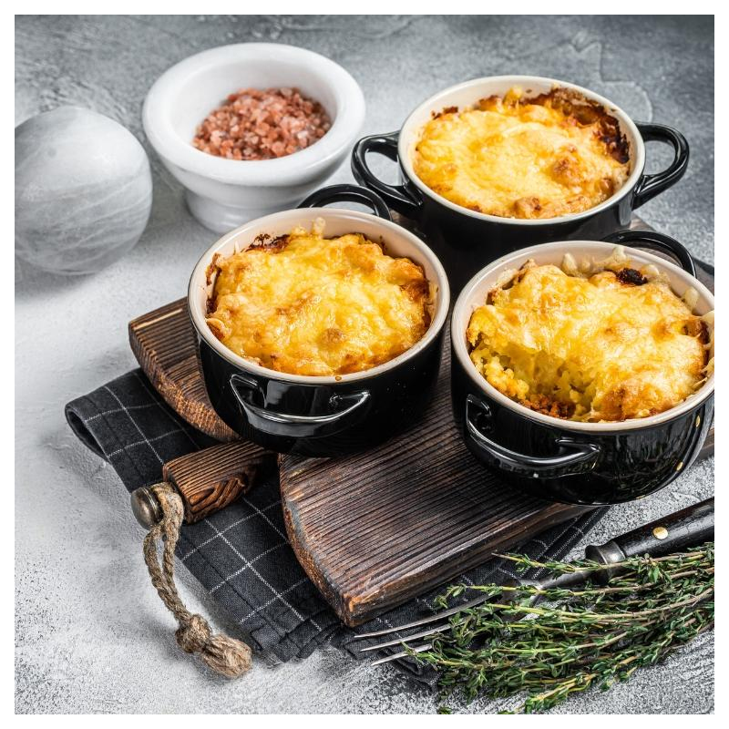 Kohlrabi mit Schinken