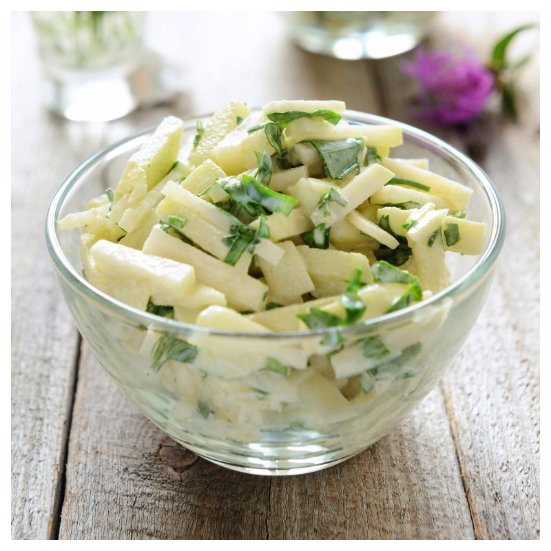 Kohlrabi-Rohkost