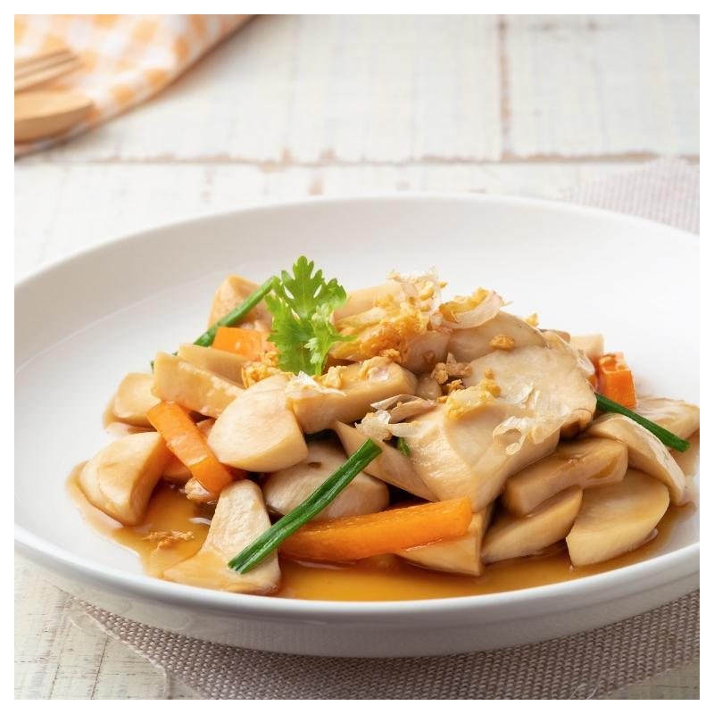 Möhren mit Austernpilzen