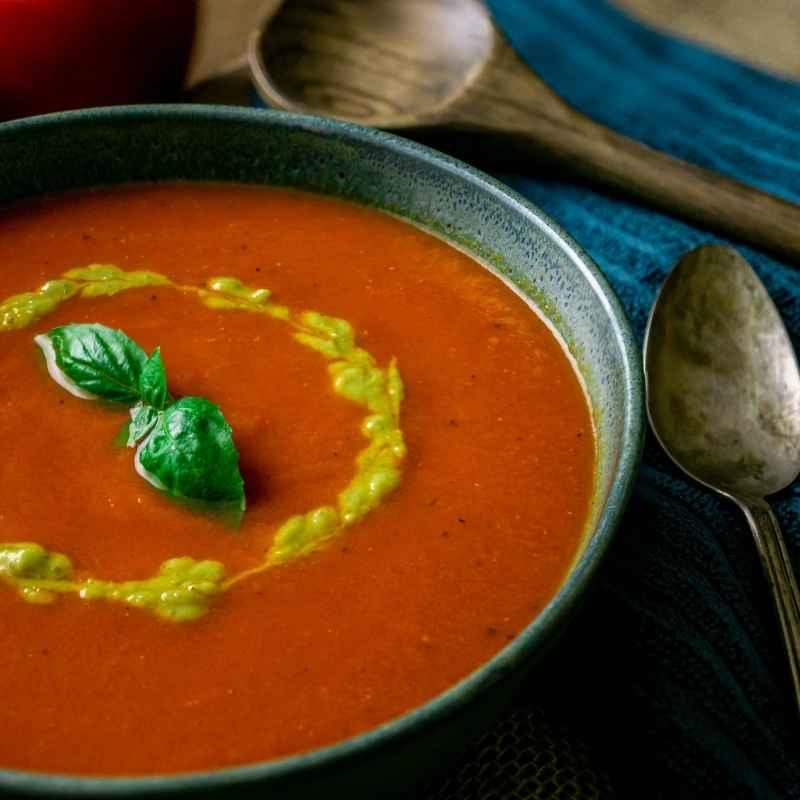 Paprika-Tomatensuppe Peperonata