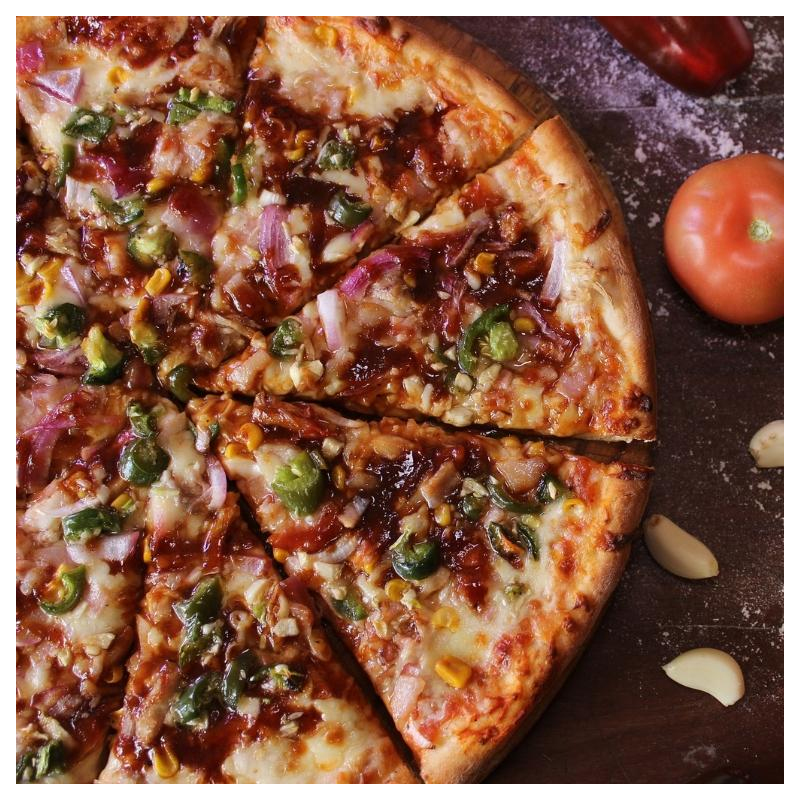 Rustikale Rosenkohl-Pizza