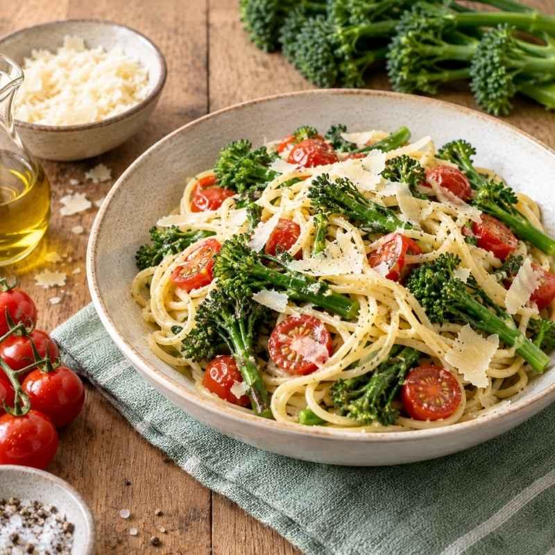 Sprossen-Brokkoli-Pasta