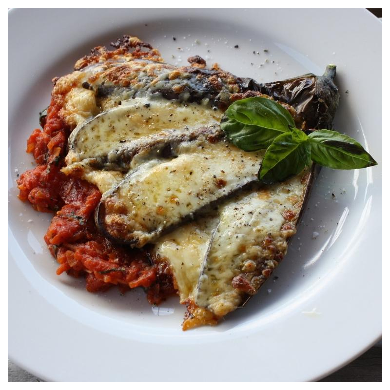 Türkisch gefüllte Aubergine