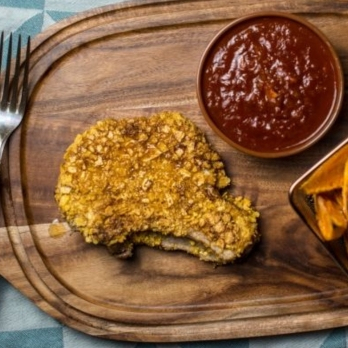 4 Schweinekoteletts vom Landgut Schwein