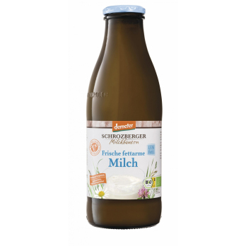 Frischmilch 1,5% Glasflasche