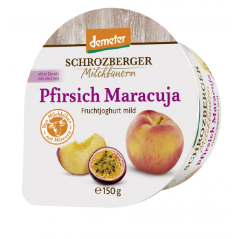 Fruchtjoghurt Pfirsich Maracuja
