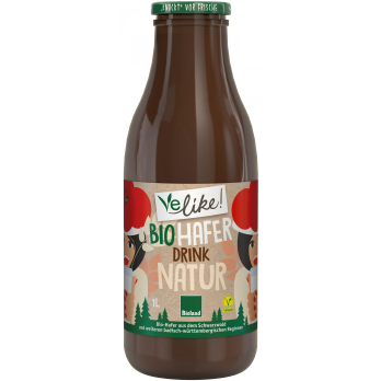 Haferdrink frisch Glasflasche