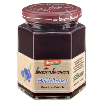 Heidelbeer Fruchtaufstrich