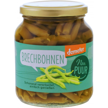 Brechbohnen im Glas