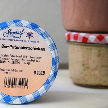 Putenbierschinken im Glas