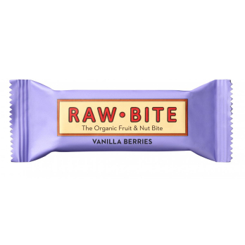 RAW BITE Vanilla Berries Riegel