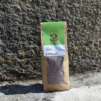 Leinsaat von Tristans Biohof