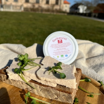 Gelbwurst im Glas Landgut Schwein